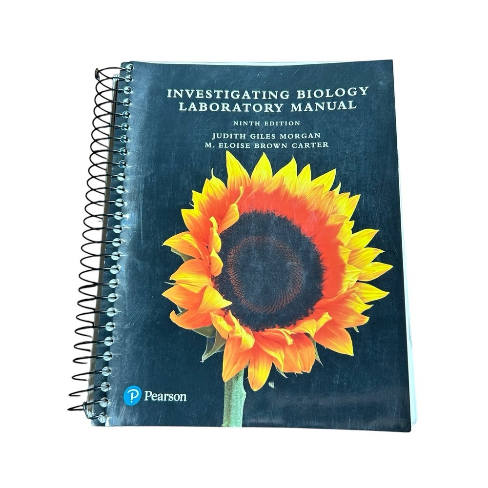 Investigating Biology Laboratory Manual by Morgan Ninth Edition Spiral Bound